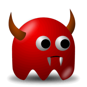 devil-clipart-a-red-monster-with-horns-and-on-it-s-face