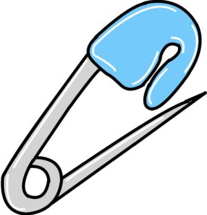 diaper-clipart-a-blue-and-gray-pin-with-white-background