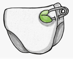 diaper-clipart-a-drawing-of-tooth-with-green