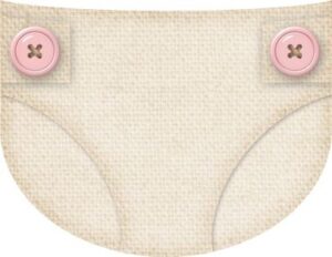 diaper-clipart-a-pink-panties-with-buttons-on-white-background