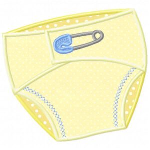 diaper-clipart-a-yellow-diaper-with-blue-bow-on-it