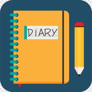 diary-clipart-a-notebook-with-pencil-and-notepad-on-it