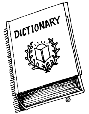 dictionary-clipart
