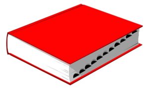 dictionary-clipart-a-book-with-red-cover