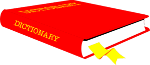 dictionary-clipart-a-red-book-with-yellow-arrow-on-top