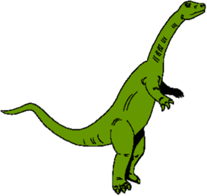 dino-clipart-a-green-t-rex-with-the-word-in-middle