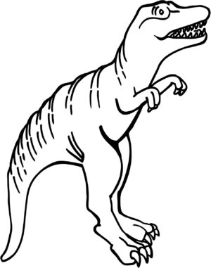 dinosaur-clipart-black-and-white-a-dinosaur-with-its-mouth-open