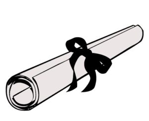 diploma-clipart-a-black-and-white-drawing-of-pipe