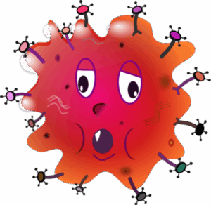 disease-clipart-a-cartoonized-orange-and-pink-virus-with-surprised-face