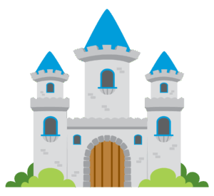 disney-castle-clipart-a-castle-with-turrets-and