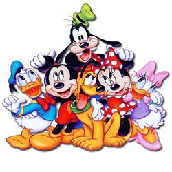 disney-world-clipart-a-group-of-cartoon-characters-sitting-together