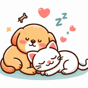 dog-and-cat-clipart-a-dog-and-cat-sleeping-together