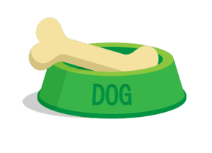 dog-bone-clipart-a-green-bowl-with-bone