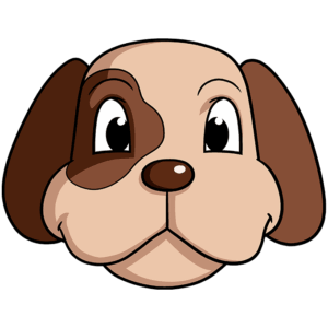 dog-clipart-easy-a-brown-dog-with-big-nose