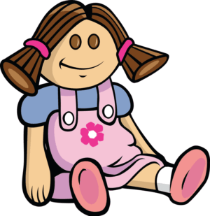 doll-clipart-a-girl-sitting-on-the-floor-with-her-legs-crossed
