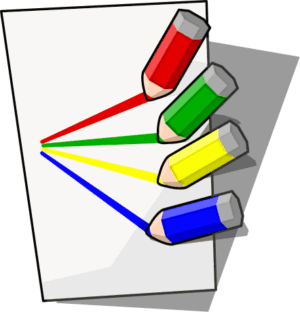 draw-clipart-a-pencil-and-with-white-background