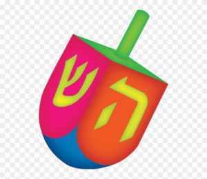 dreidel-clipart-a-colorful-apple-with-green-stem-and-red