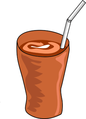 Drink Clipart A Cup Of Chocolate With Spoon In It
