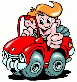 driving-clipart-a-cartoon-character-driving-red-car
