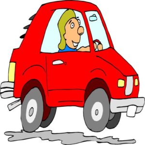 driving-clipart-a-woman-driving-red-car