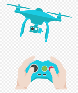 drone-clipart-a-drone-with-controller-and