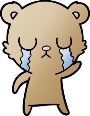 drop-bear-clipart-a-cartoon-crying-bear-isolated