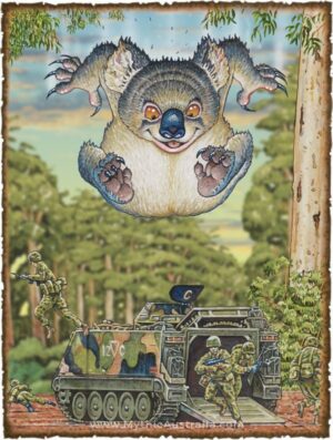 drop-bear-clipart-a-cartoon-of-koto-bear-hanging-from-tree