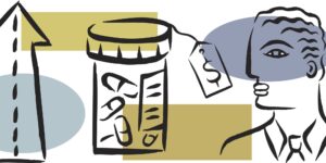 drugs-clipart-a-drawing-of-woman-with-bottle-wine