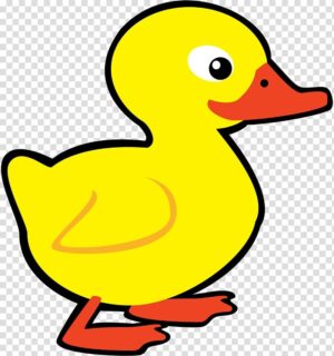 ducks-clipart-a-yellow-duck-clipart