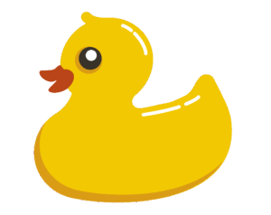 ducks-clipart-a-yellow-rubber-duck