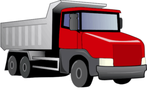 dump-truck-clipart-a-red-dump-truck-with-white-background