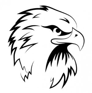 eagle-clipart-black-and-white-eagle-head-tattoo-design