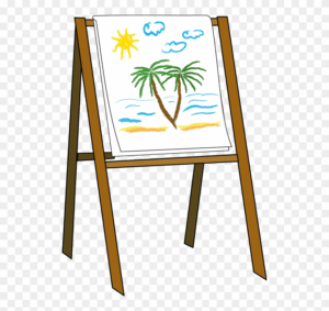 easel-clipart-a-drawing-board-with-palm-tree-on-it-two