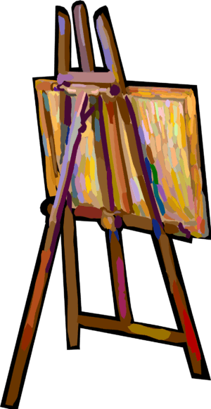 easel-clipart-a-painting-ease-with-paintbrush-on-it