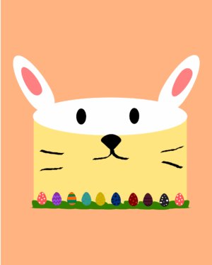 easter-clipart-free-a-cartoon-bunny-with-easter-eggs-in-the-grass