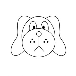 easy-clipart-a-dog-face-with-sad-look