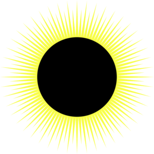 eclipse-clipart-a-sun-with-rays-in-the-middle