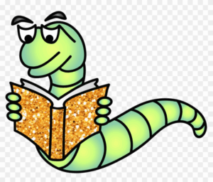 ela-clipart-a-worm-reading-book-hd-png