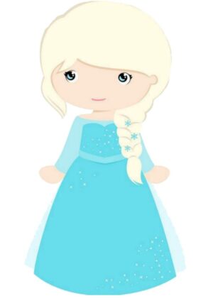 elsa-clipart-a-cartoon-character-with-blue-dress-and-white-bow