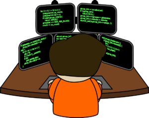 engineering-clipart-a-person-sitting-at-computer-with-bunch-of-code