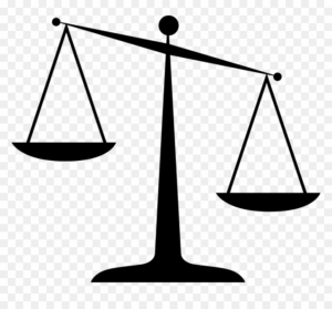 ethics-clipart-a-black-and-white-scales-of-justice-symbol