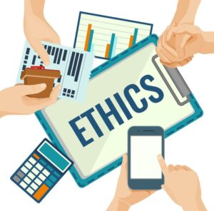 ethics-clipart-a-person-holding-tablet-with-the-word-ehs-on-it