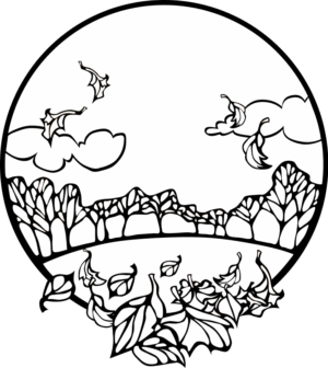 fall-clipart-black-and-white-a-black-and-white-image-of-landscape-with-trees-birds