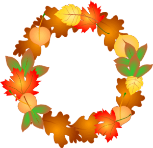 fall-images-clipart-a-wreath-made-of-autumn-leaves