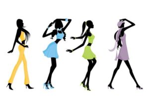 fashion-clipart-silhouettes-of-women-dancing