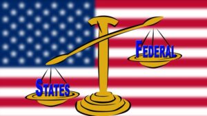 federalism-clipart-a-scale-with-the-word-federal-and-american-flag