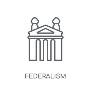 federalism-clipart-federal-line-icon-outline-concept-linear-sign-vector-illustration