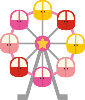 ferris-wheel-clipart-a-ferris-with-eight-faces-and-star