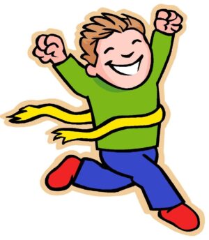 field-day-clipart-a-boy-jumping-with-his-arms-up