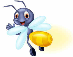 firefly-clipart-a-cartoon-bee-with-on-its-back
